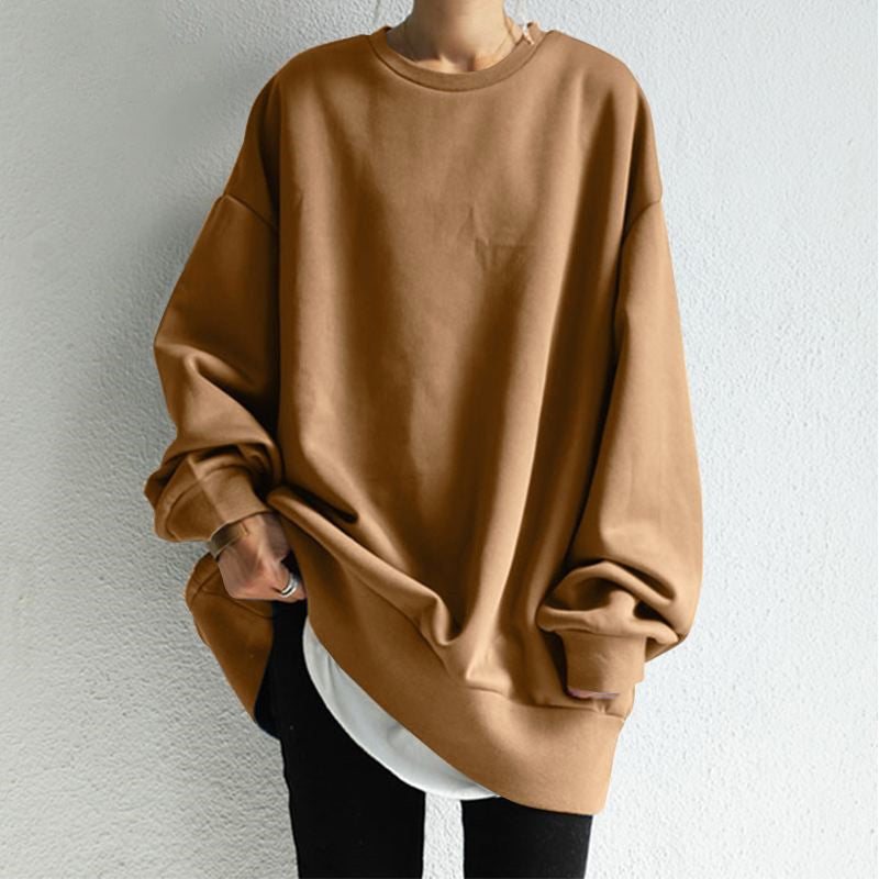 Fantastic Pullover Round Neck Loose Sweater