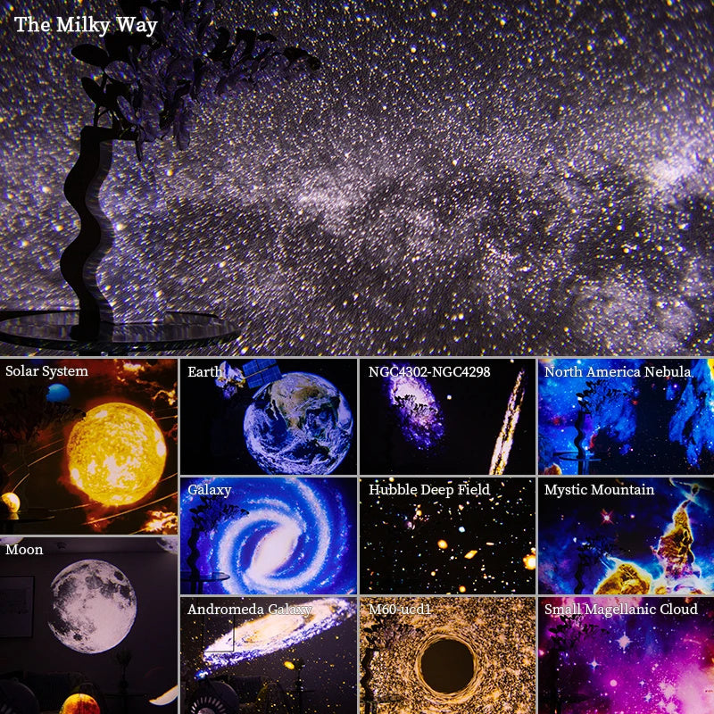 Fantastic 360 Rotate Planetarium Lamp For Dreamy Atmosphere 🪐