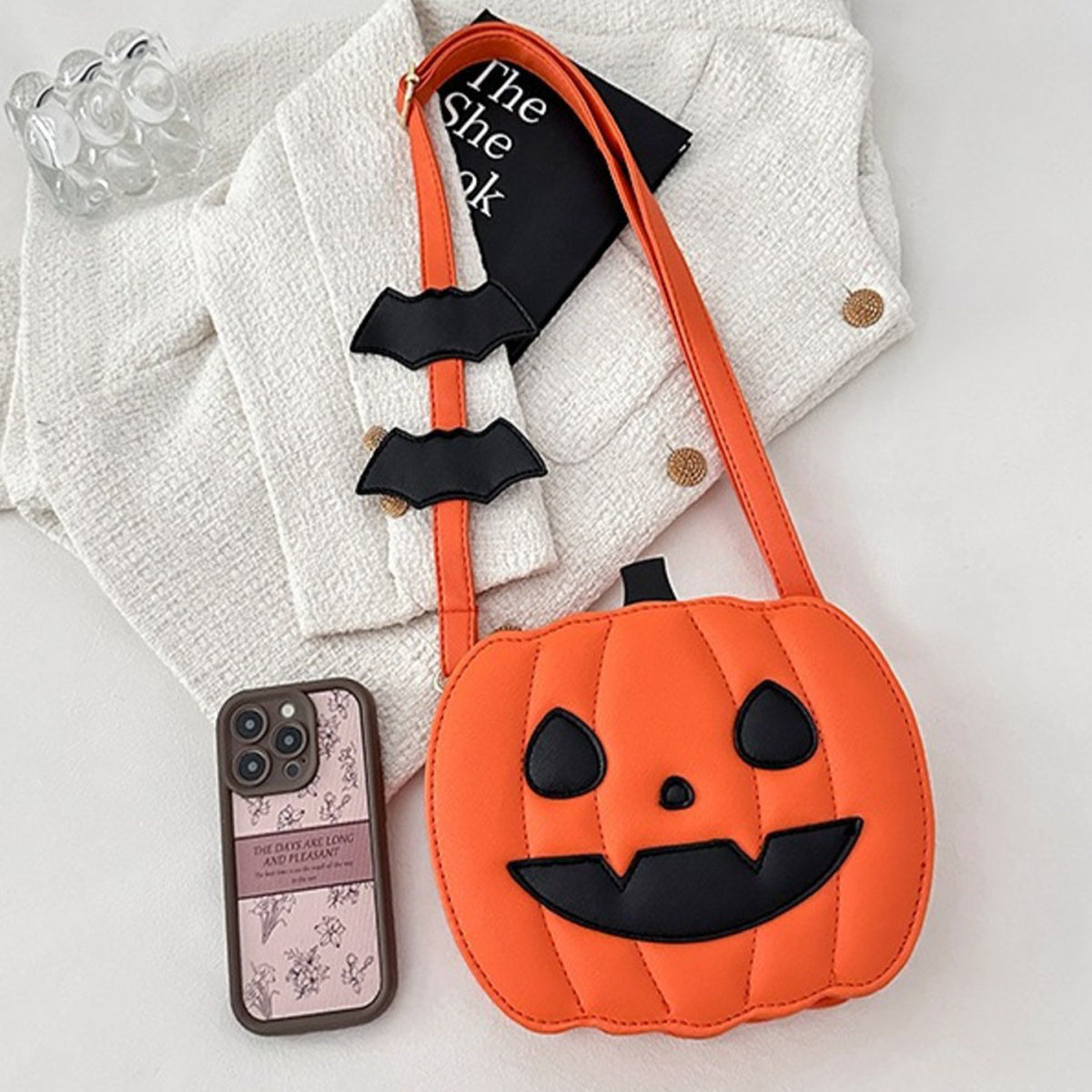 Wonderful Halloween Pumpkin Crossbody Purse For Women - A Trust Market