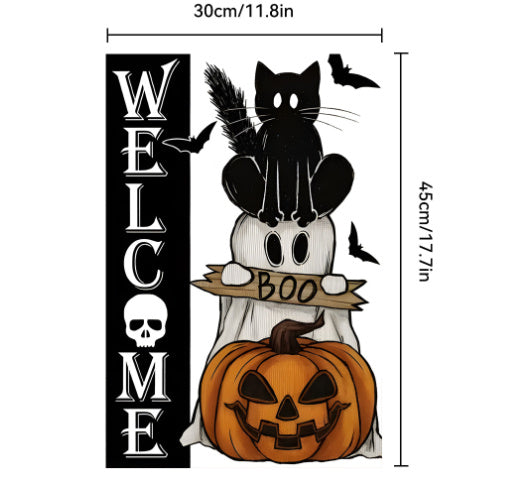 Great Garden Banner for Halloween - A Trust Market