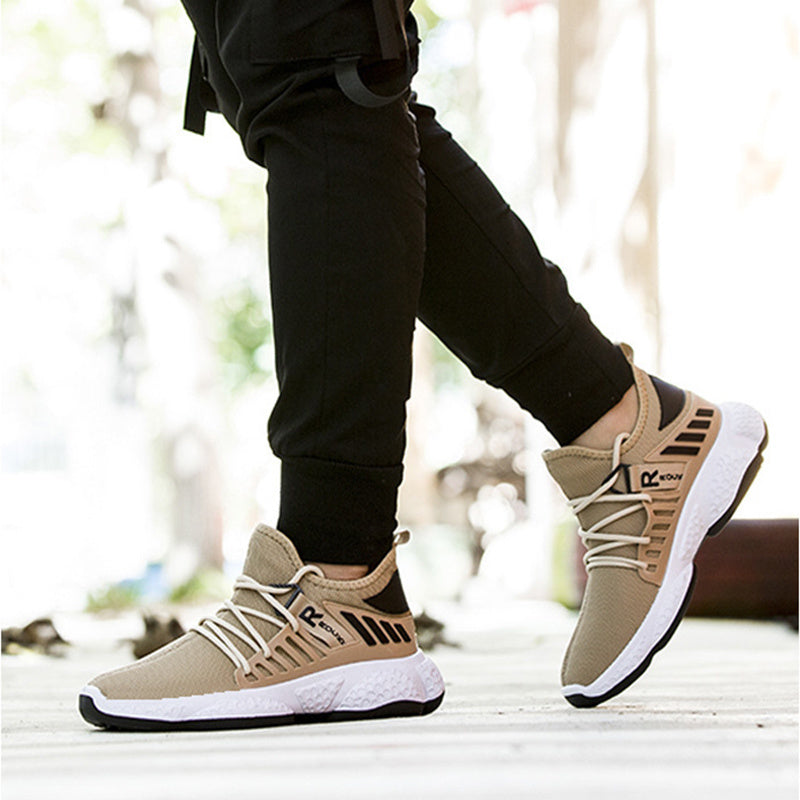 Men Sneakers Breathable Mesh Sports Shoes - A Trust Market