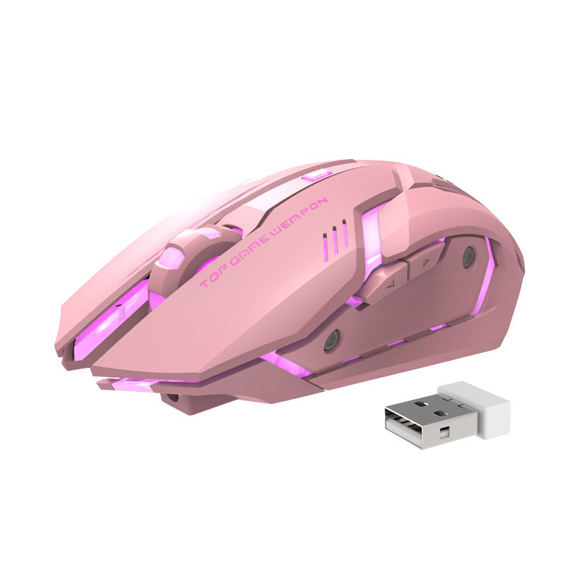 Great Silent Gaming Mouse With Wireless Charging