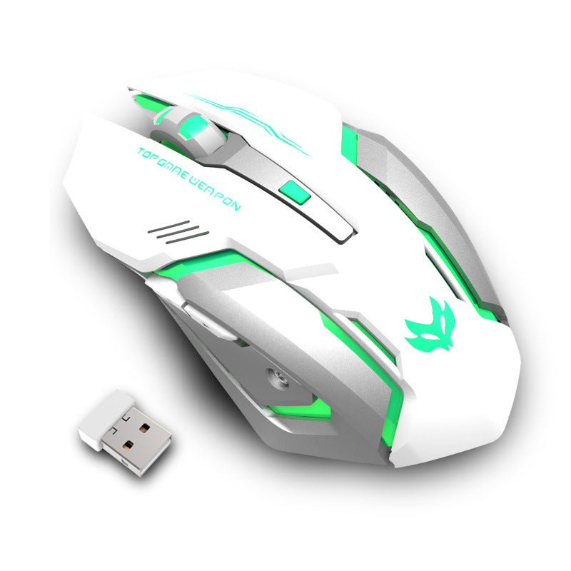 Great Silent Gaming Mouse With Wireless Charging
