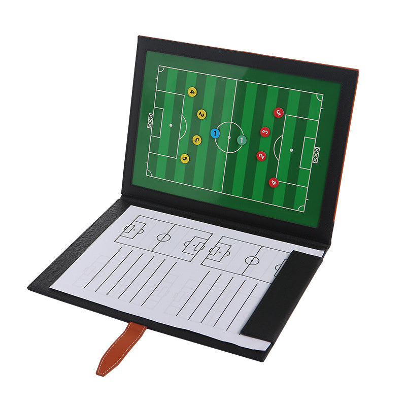 Soccer Tactical Board With Magnetic and Leather Cover - A Trust Market