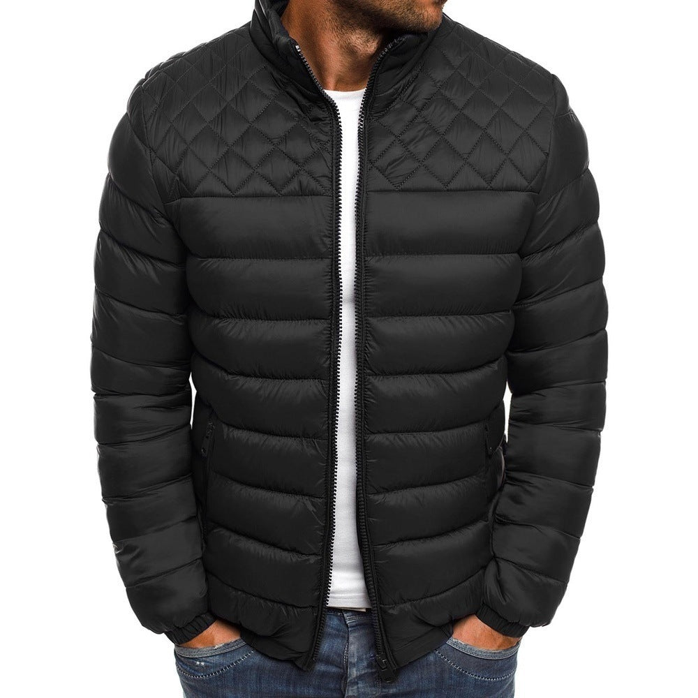Fantastic Fashionable Stand Collar Jacket For Great Men