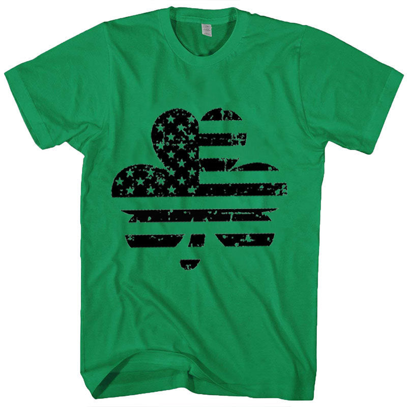 Wonderful Pure Cotton Short Sleeve T-Shirt For St. Patrick's Day ☘️