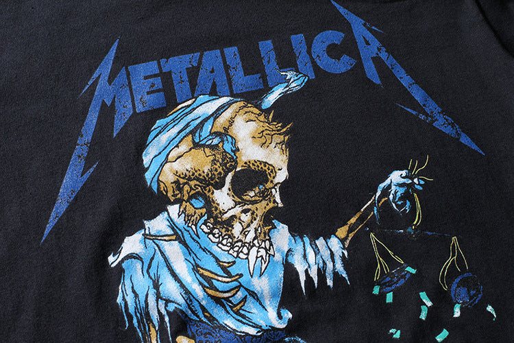 Bang Your Head With a Retro Metallica´s Printed T-shirt - A Trust Market