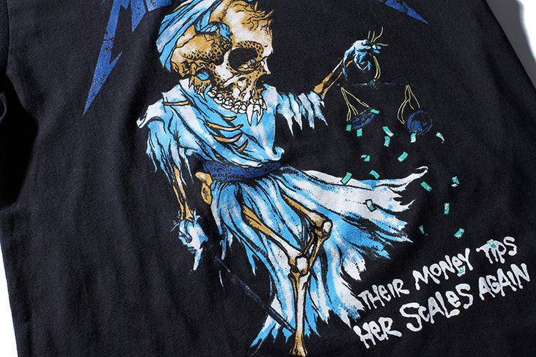 Bang Your Head With a Retro Metallica´s Printed T-shirt - A Trust Market