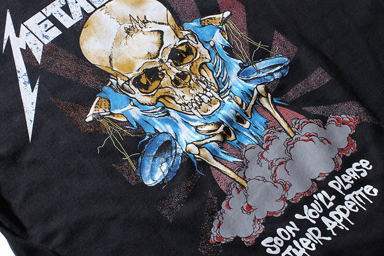 Bang Your Head With a Retro Metallica´s Printed T-shirt - A Trust Market