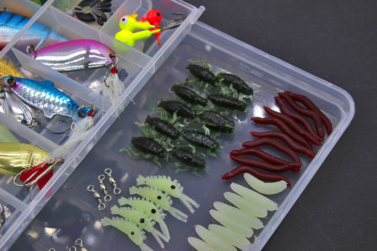 Fishing Gear Sequined Soft Bait Set - A Trust Market