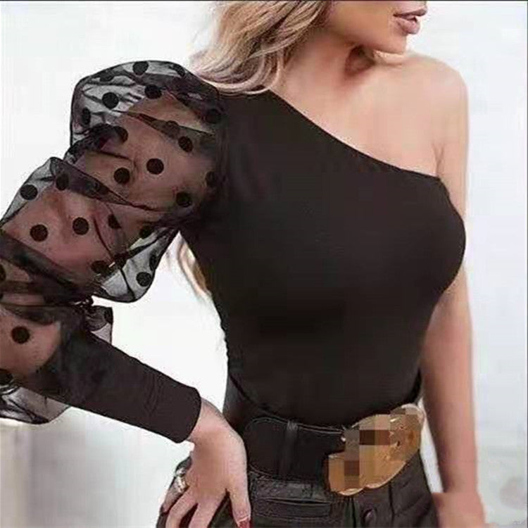 Wonderful Elegant One Shoulder T-shirts For Women