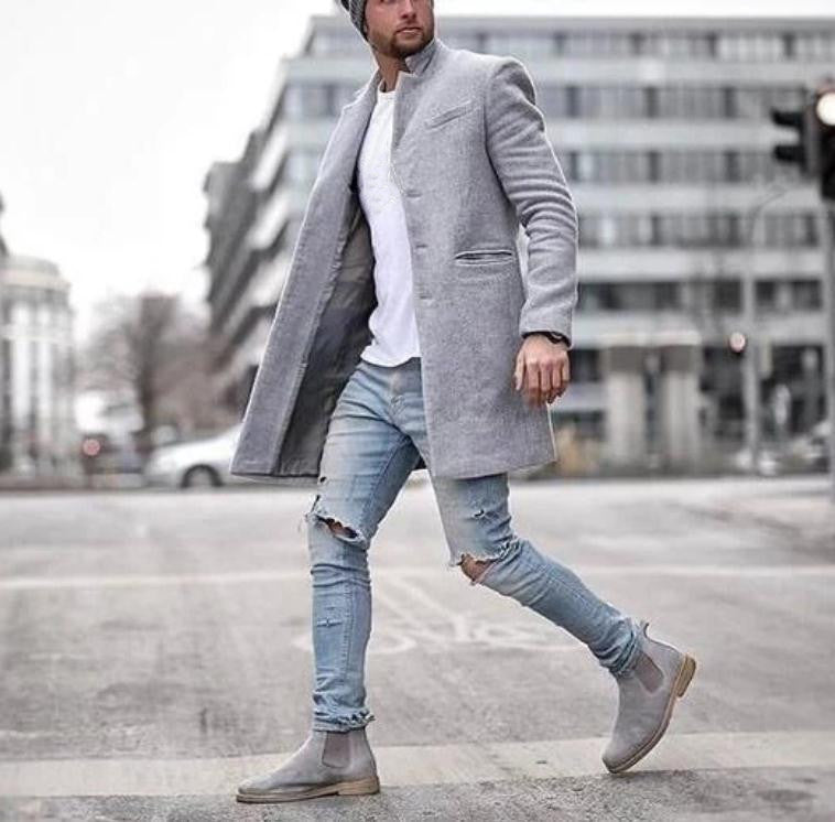 Fashionable Long Warm Coat