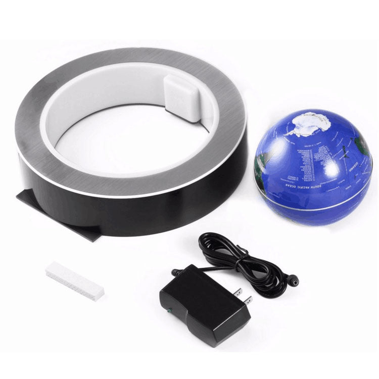 Fantastic World Map Floating Globe In Magnetic Levitation