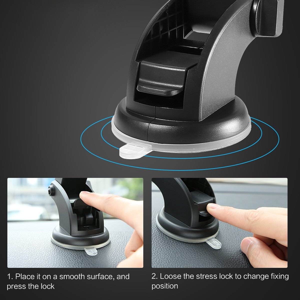 Easy-to-USe Car Phone Holder - A Trust Market