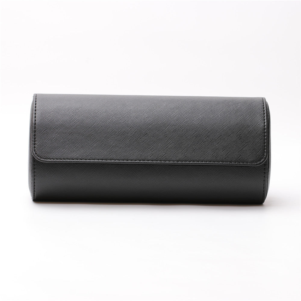 Elegant Watch Box With 3 Slots in PU Leather - A Trust Market