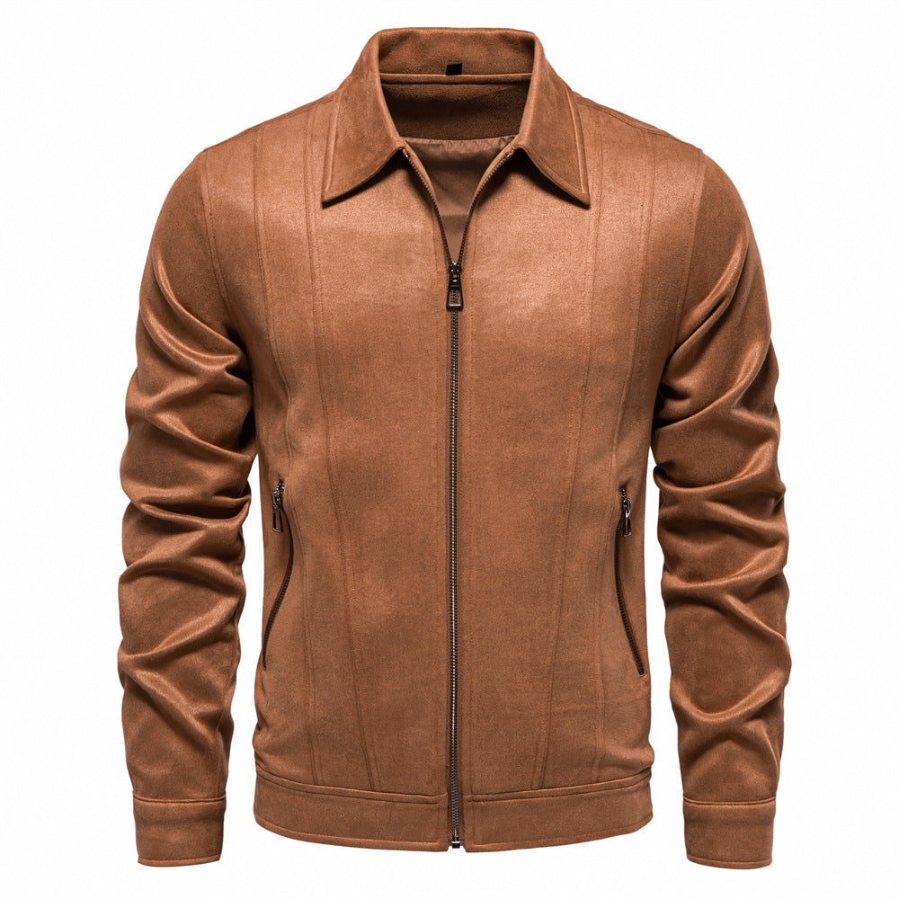 Fashion Suede Coat for Men