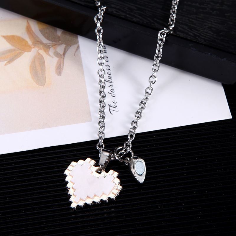 Wonderful Magnetic Heart-shaped Necklace For Couple 💖