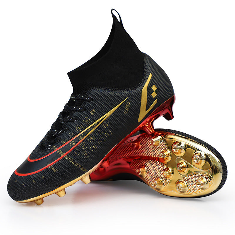 Fantastic Long Nail Football / Soccer Shoes for Natural Grass and Turf