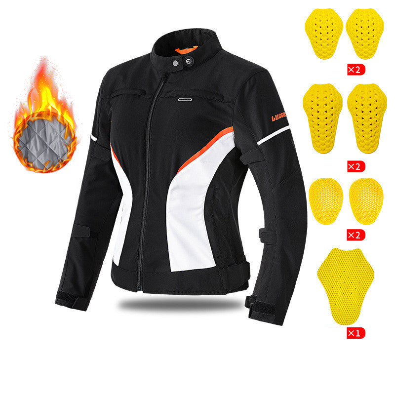 Safety Waterproof And Warm Motorcycle Riding Clothes for Women