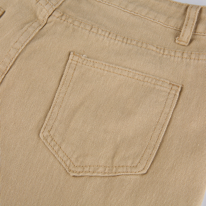 Spice Girl Style High Waist Slim Jeans Bell Bottoms - A Trust Market