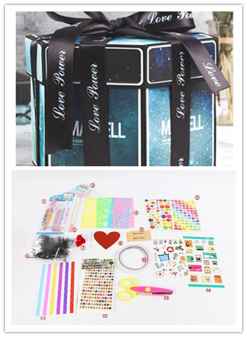 Surprise Explosion Box. Photo Album Gift Box for Valentine Day - A Trust Market