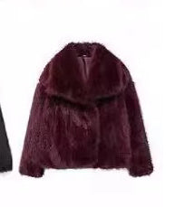 Fashion Winter Plush Coat For Women