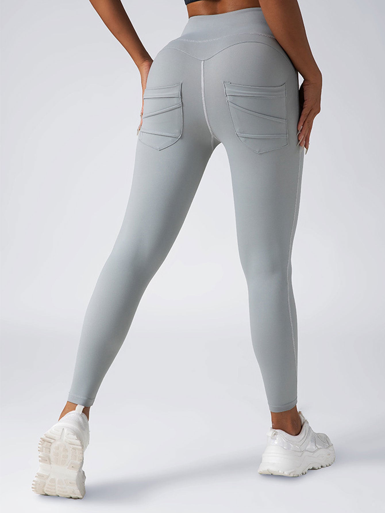 Comfortable 4 Pack Workout High Waisted Leggings For Women With Pockets (Sale 🚨)