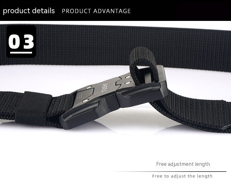 New Quick Release Buckle Belt - A Trust Market