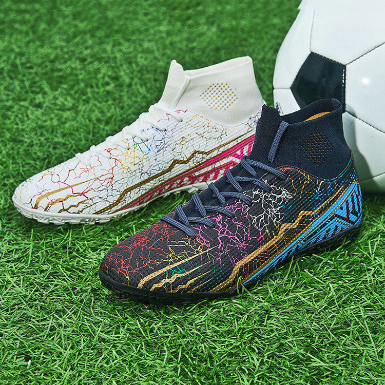 High-top Youth Short And Long Nail Soccer Shoes For Turf or Grass - A Trust Market