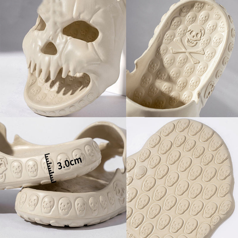 Skull Slippers or Beach Shoes - A Trust Market