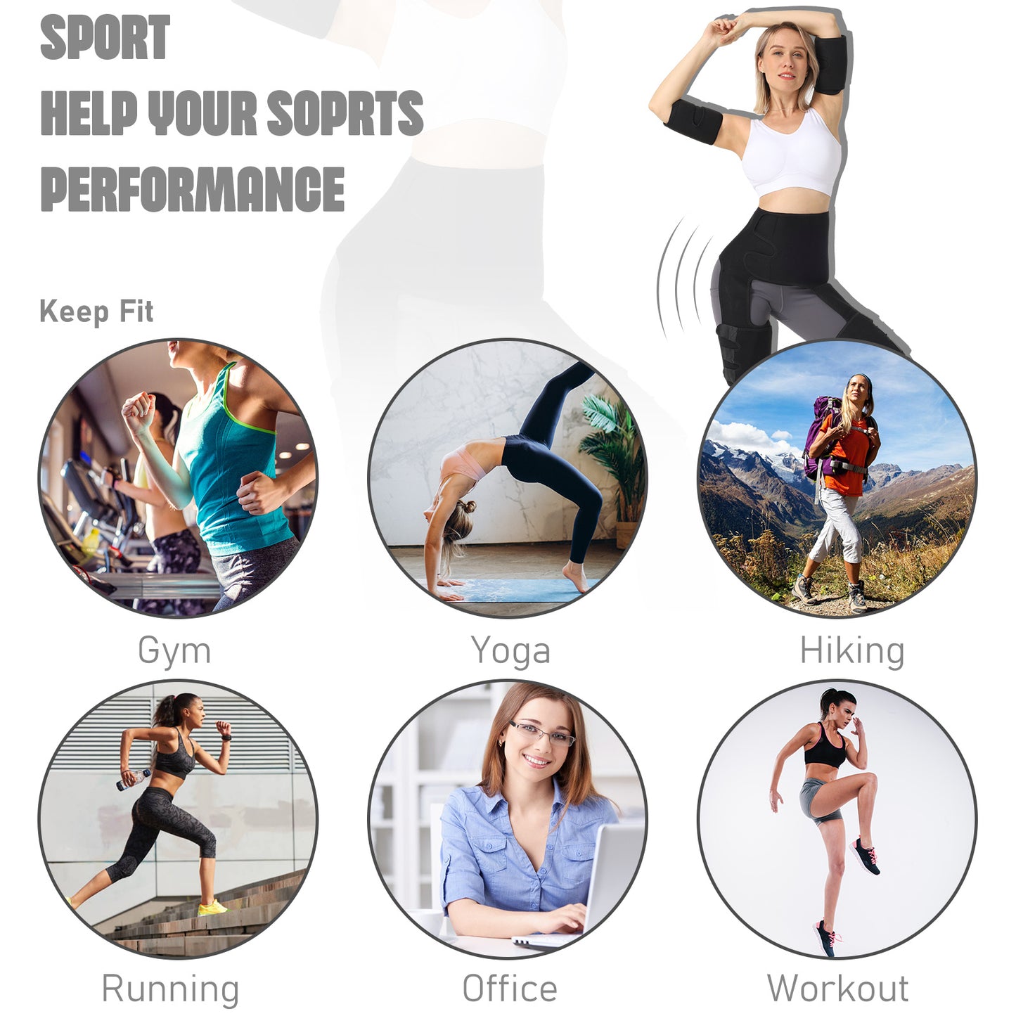Fantastic Shaping Waist Belt For Training, Sports And Fitness - A Trust Market
