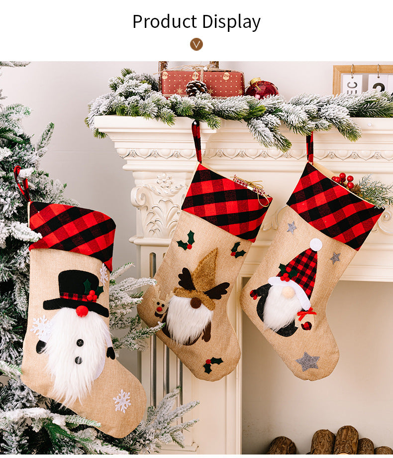 Big Socks For Christmas Decorations