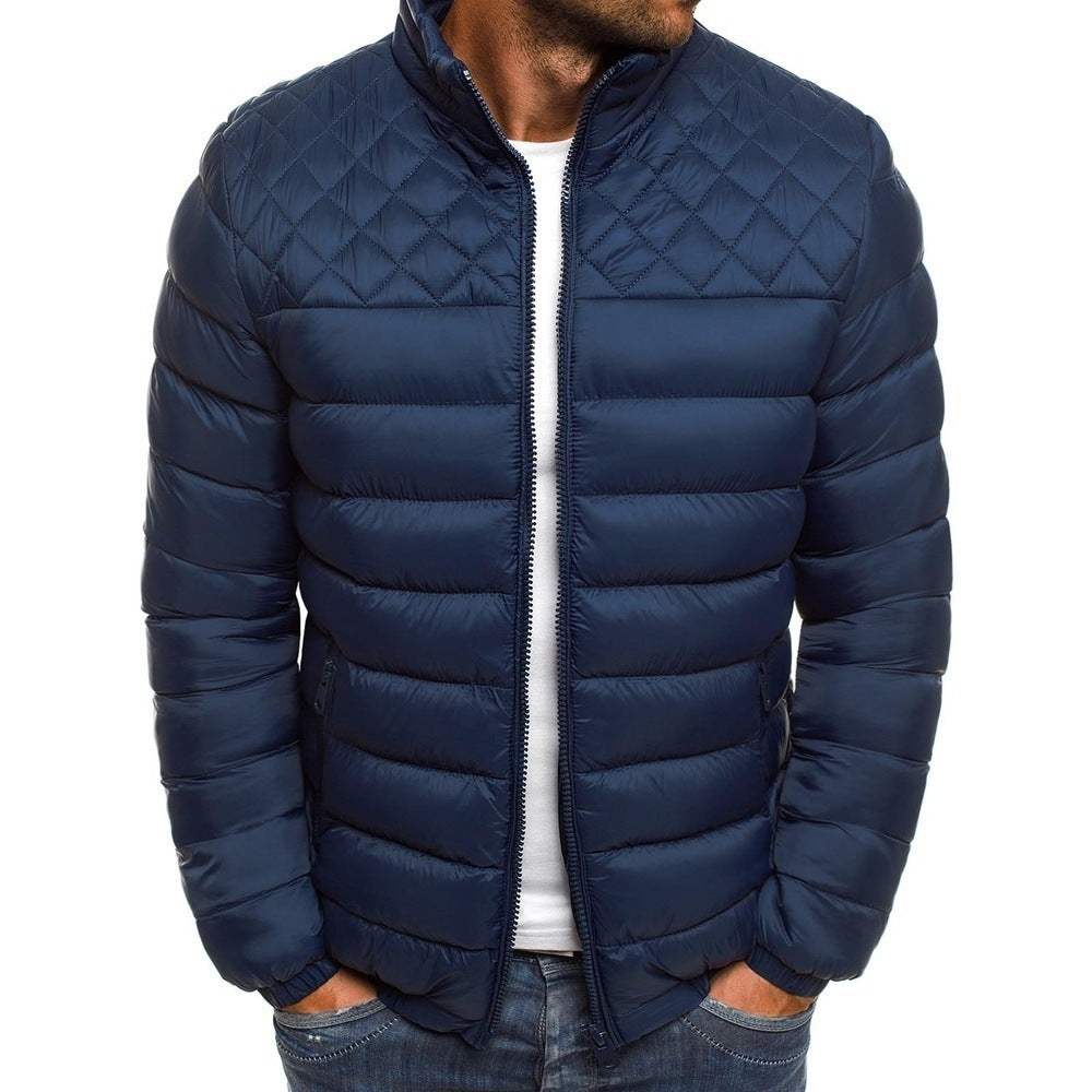 Fantastic Fashionable Stand Collar Jacket For Great Men