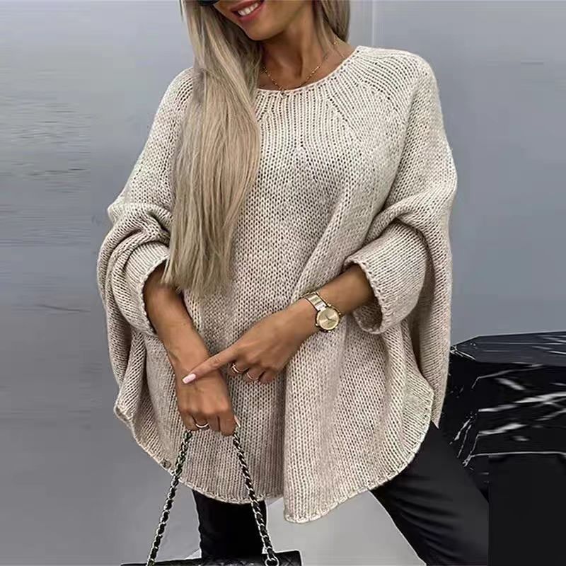 Winter Loose Batwing Sleeve Pullover