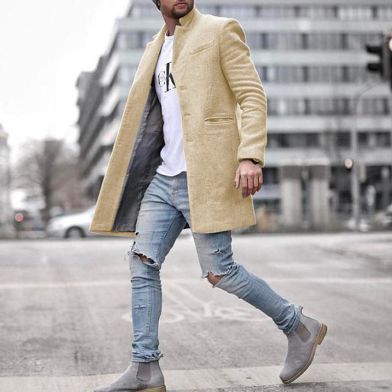 Fashionable Long Warm Coat