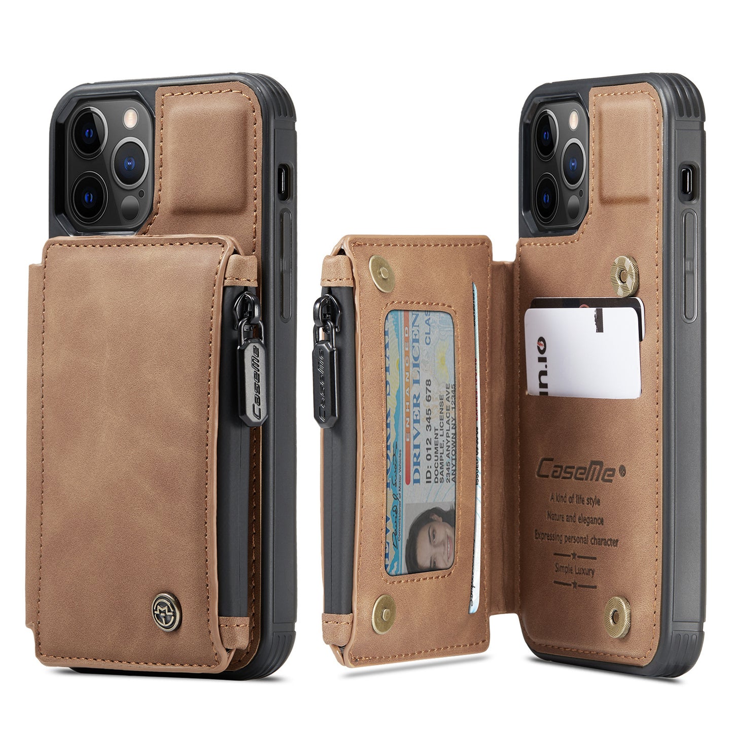 Anti-theft Brush Magnetic Protection iPhones Cover