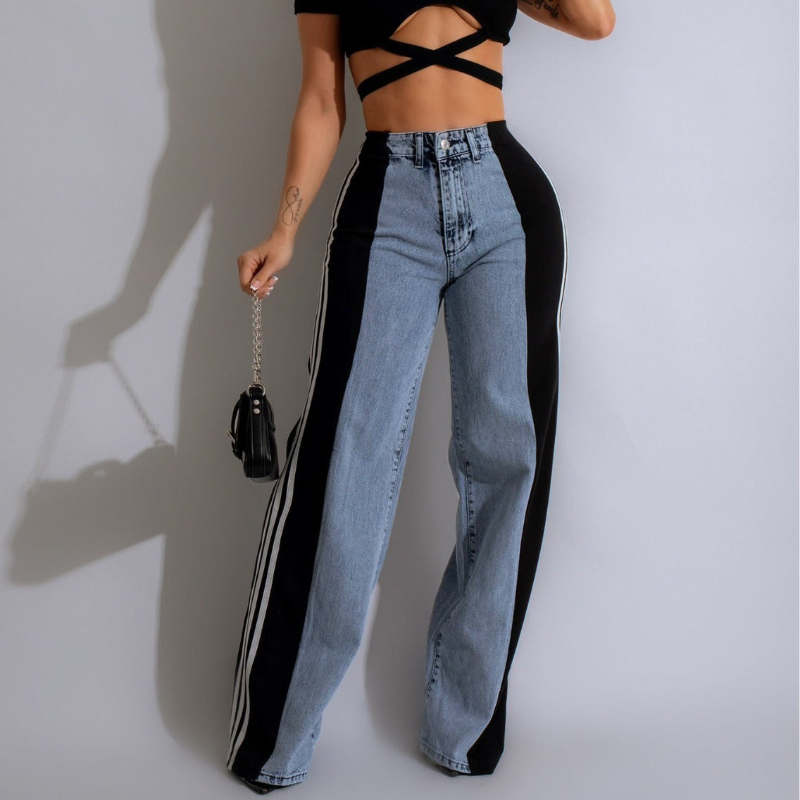 Very beautiful 2024 Casual High Waist Pants Streetwear for Women - A Trust Market