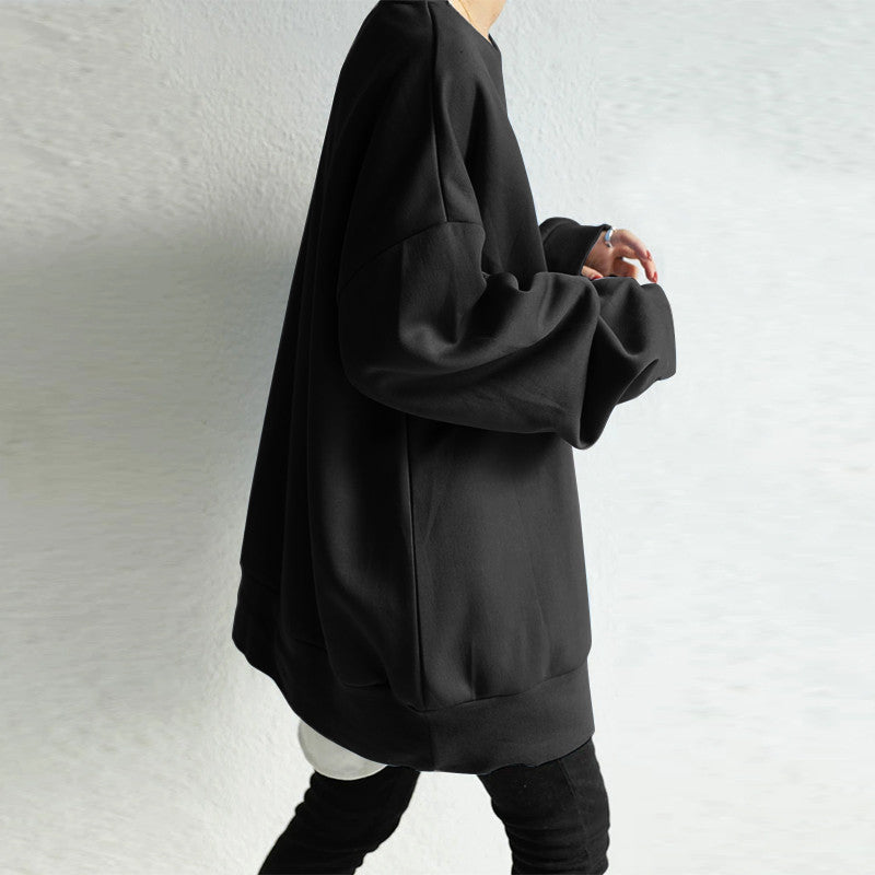 Fantastic Pullover Round Neck Loose Sweater