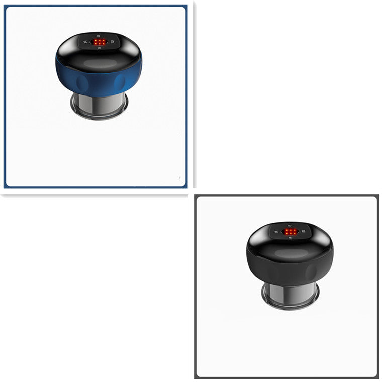 Electric Vacuum Cupping Massage Body. Cups For Anti-Cellulite Therapy And Body Massager
