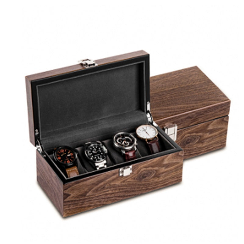 Walnut Watch Organizer Box - A Trust Market