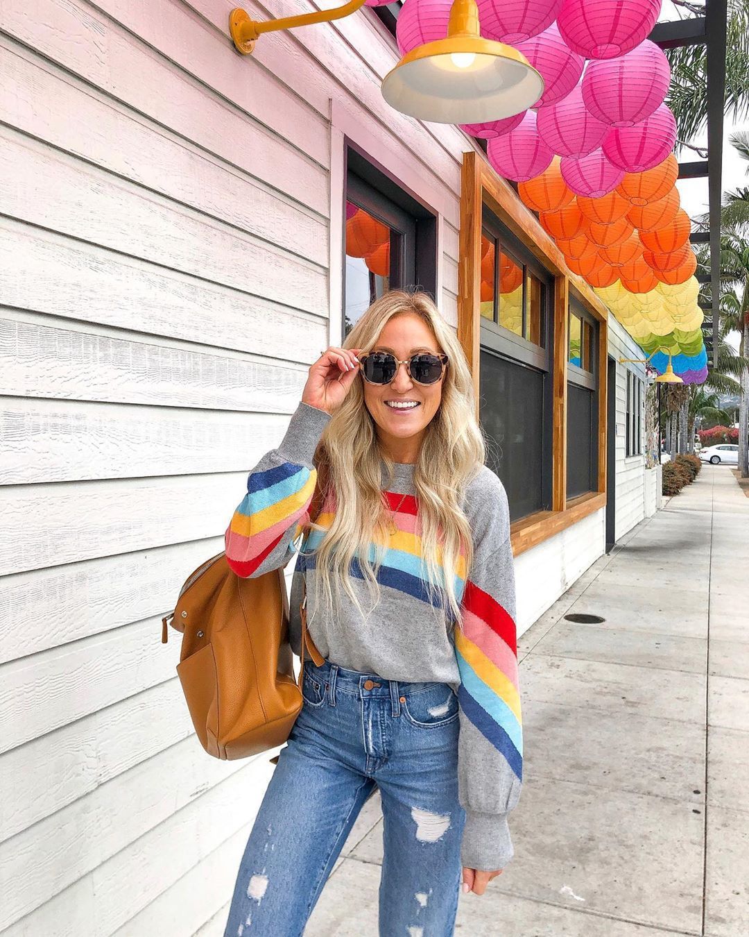 Beautiful Rainbow Pullover 🌈