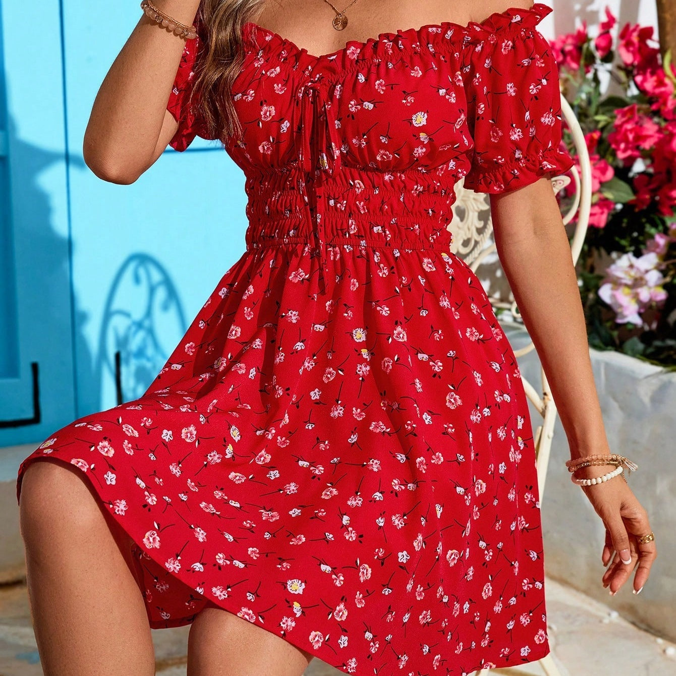 Fantastic Off Shoulder Beach Dress For Women