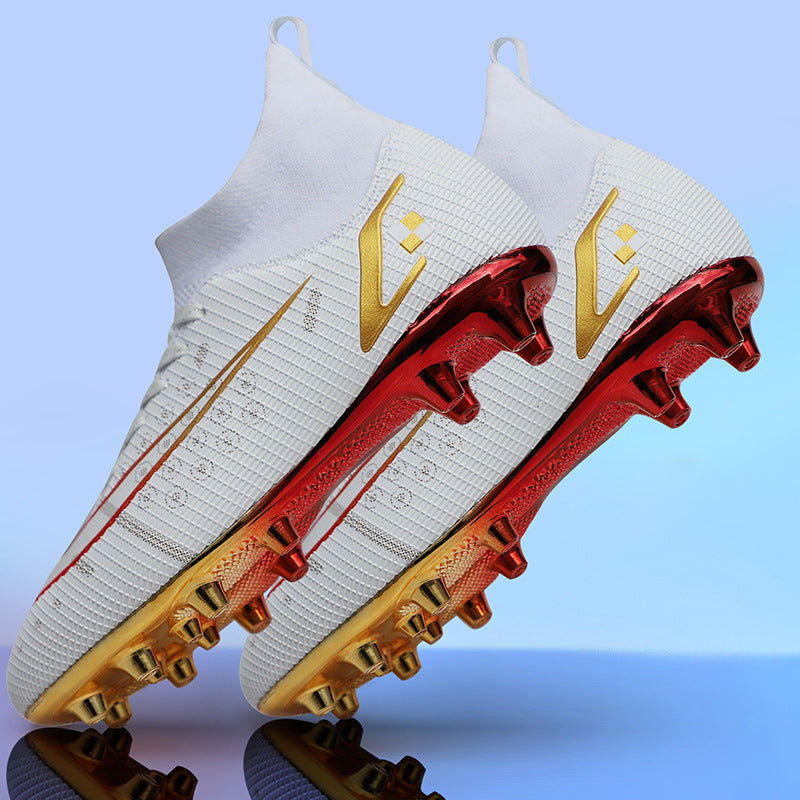 Fantastic Long Nail Football / Soccer Shoes for Natural Grass and Turf