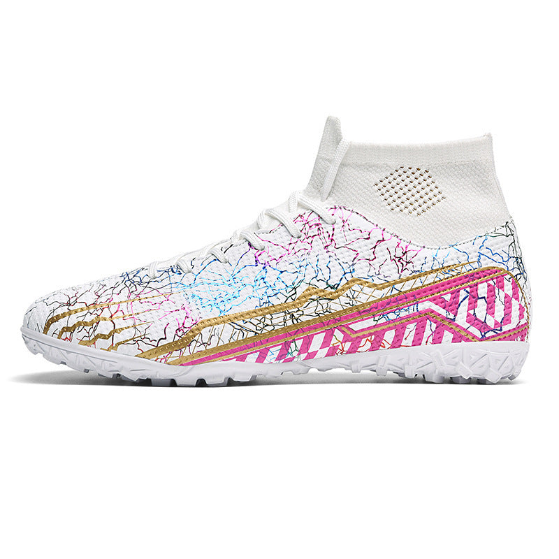 High-top Youth Short And Long Nail Soccer Shoes For Turf or Grass - A Trust Market
