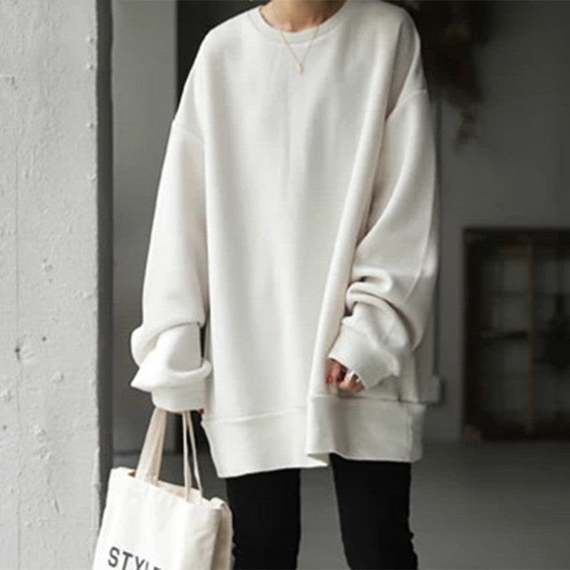 Fantastic Pullover Round Neck Loose Sweater