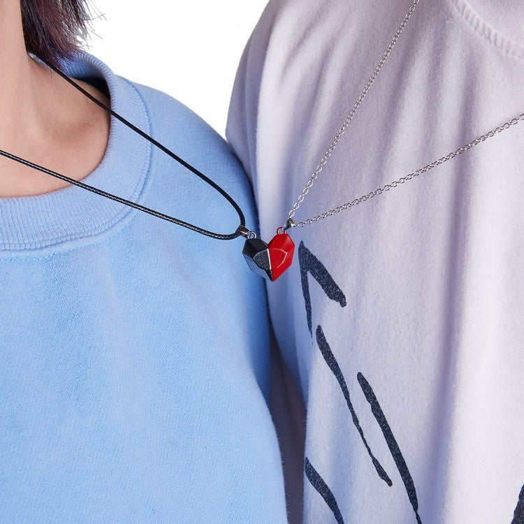 Perfect for Lovers Magnet Necklace For Couple