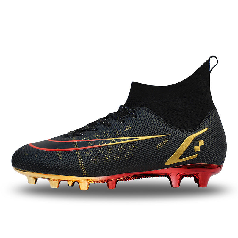 Fantastic Long Nail Football / Soccer Shoes for Natural Grass and Turf
