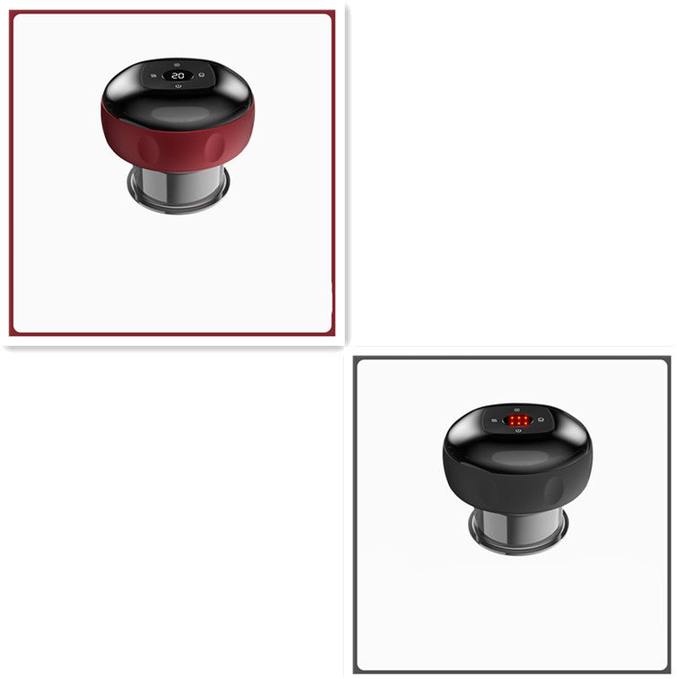 Electric Vacuum Cupping Massage Body. Cups For Anti-Cellulite Therapy And Body Massager