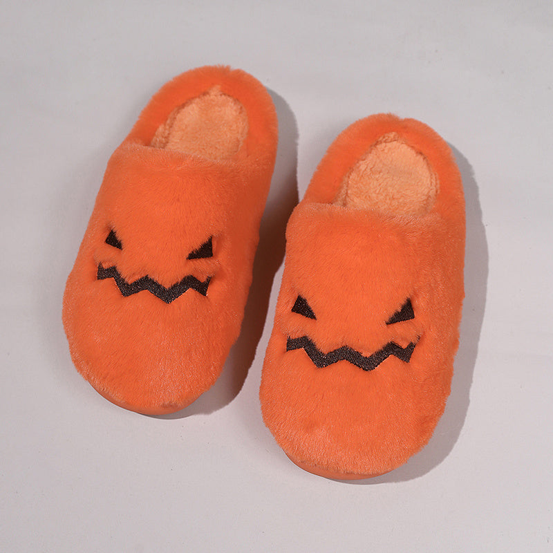 Cute Halloween Pumpkin Slippers - A Trust Market