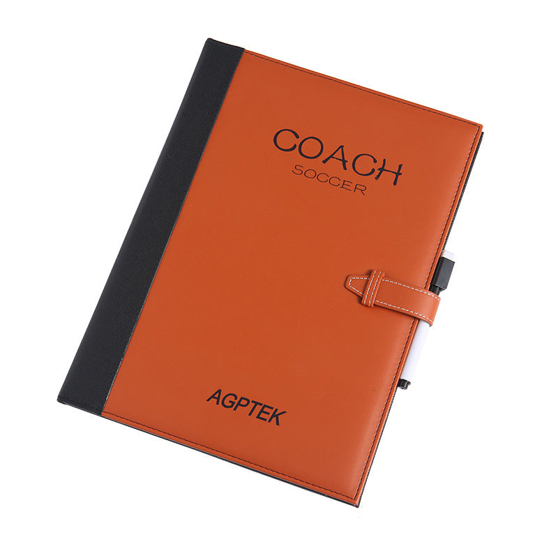 Soccer Tactical Board With Magnetic and Leather Cover - A Trust Market